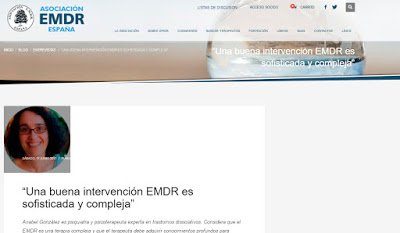 Lectura recomendada: «Una buena intervención EMDR es sofisticada y compleja».