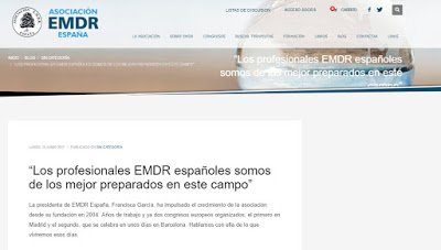 Lectura recomendada: «Los profesionales EMDR españoles somos de los mejor preparados en este campo”