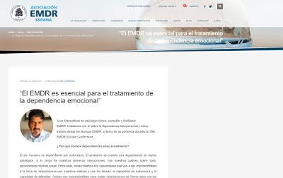 Lectura recomendada: “El EMDR es esencial para el tratamiento de la dependencia emocional”