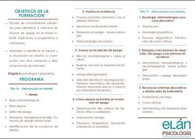 curso2Brosana2 - Rosana Bellosta asiste al curso de Formación en Apego y Psicopatología: Trauma Relacional, de la infancia a la edad adulta