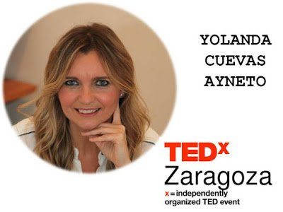 Domingo 15 de abril: Yolanda Cuevas participa en el TEDxZaragoza