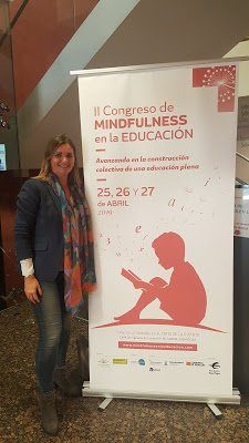 Yolanda Cuevas, en el II Congreso de Mindfulness y Educación