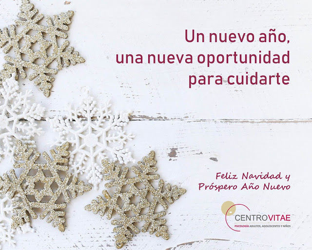 Feliz Navidad: Un nuevo año, una nueva oportunidad para cuidarte