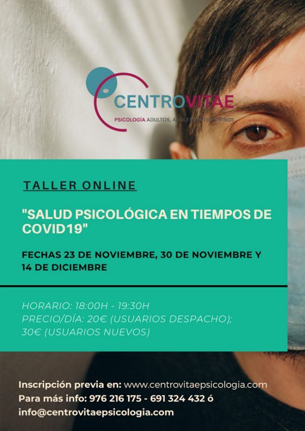 curso online educando en tiempo de covid - Curso Online Salud Psicológica en tiempos de Covid-19